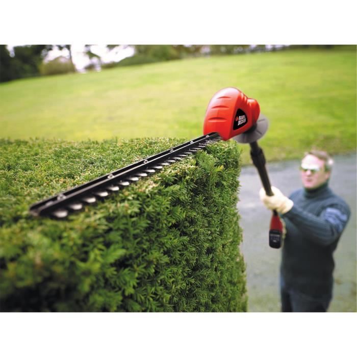 BLACK+DECKER Taille-Haies Sans Fil 18V 50cm - GTC18502PC Avec Batterie 2Ah