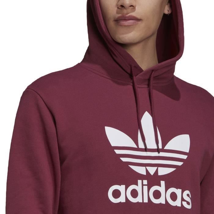 Sweat adidas bordeaux homme on sale