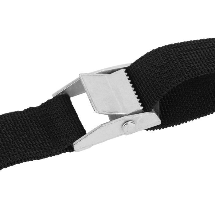 Sangle Polypropylène 5m X 38mm - 20 Boucles Incluses - Pour Sac à Dos, Bagages, Camping