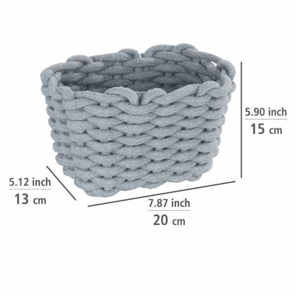 UBBCARE Lot De 4 Paniers De Rangement Pour étagères, 38,1 X 25