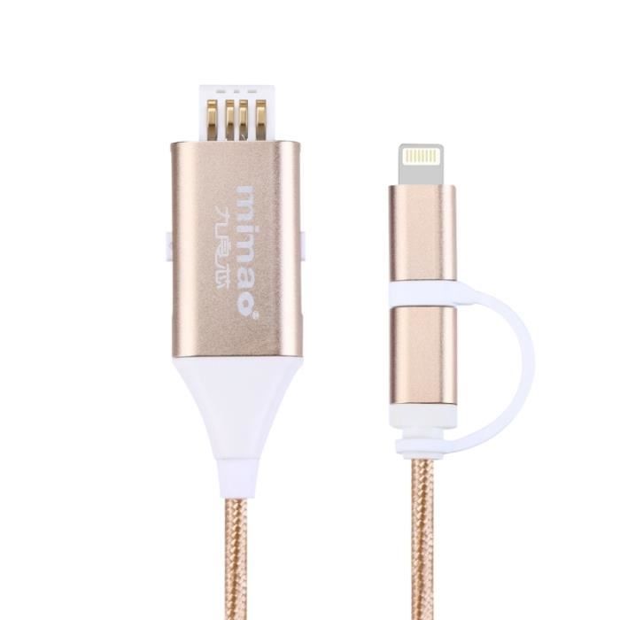 Chargeur USB 2 Ports pour Samsung, Apple, Huawei, Xiaomi, Sony