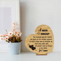 Cadre fleurs en papier coeur personnalisé | Cadeau anniversaire couple, saint-valentin, mariage personnalisé | Cadre couple date rencontre - France