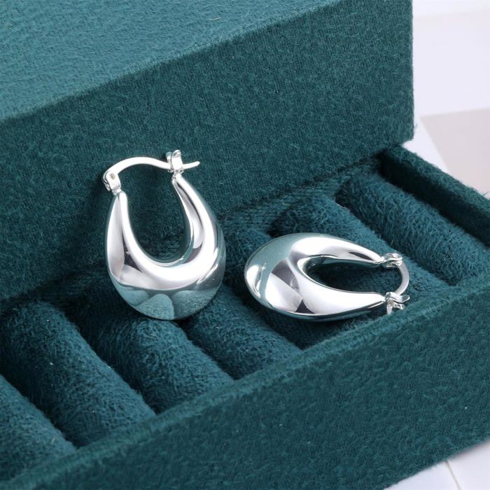 Acheter Boucles d'oreilles à crochet pour femmes, aiguille enveloppante, crochet diagonal, oreillette diagonale, cuivre incrusté de Zircon, Piercing, 1 pièce, nouvelle collection