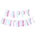 2 4 M Joyeux Anniversaire Brillant Banderole Banderole Double Couche Pendaison Guirlande Decoration Fete D Anniversaire Fournitures Achat Vente Banderole Banniere Cdiscount