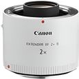 Convertisseur Canon Extender EF 2x III - Montage Canon EF - Diamètre 7.2 cm - Poids 325 g-0