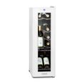 Cave à vin - Klarstein Shiraz 12 Slim Uno - 32 L - 12 bouteilles - Touch 85 W - 5-18 °C - LED - Blanc-0