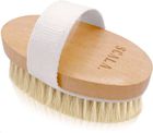 Brosse pour le corps - Scala - Brosse à brossage à sec - Poils naturels - Exfoliante douce - Crochet inclus