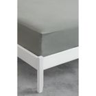 ViscoSoft - Drap Housse Microfibre Gris Foncé 80x200 x30cm - Drap Grand Bonnet 30 cm - Tissu Doux - Drap Housse Matelas 80x200