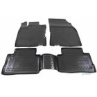 Tapis De Sol En Caoutchouc 3D Exclusive - J&J AUTOMOTIVE - Nissan Qashqai J11 - Noir - Sur Mesure - Antidérapant