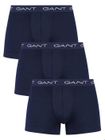 GANT Caleçon Homme - uni, Paquet de 3
