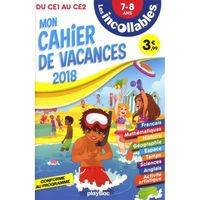 Mon cahier de vacances du CE1 au CE2 7-8 ans. Edition 2018