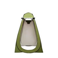 Tente à langer, 150 * 150 * 190cm tente de douche Jane mobile toilette Pêche photo tente (vert)