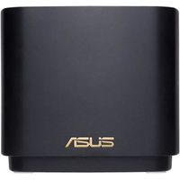 ASUS ZenWiFi XD4 Noir - Systeme Wi-FI 6 AX Mesh, Double Bande (2,4 GHz / 5GHz), 1800 Mbit/s, 400m2, AiProtection avec TrendMi