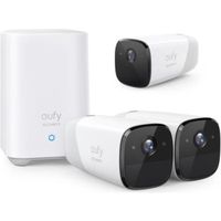 Eufy - Kit 3 caméras de surveillance + 1 base - EufyCam2 Pro 2