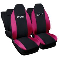 Lupex Shop Housses de siège auto compatibles pour Zoe Noir Fuchsia