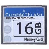 Professional Carte Mémoire Compact Flash 16 Gb (Blanc & Bleu)
