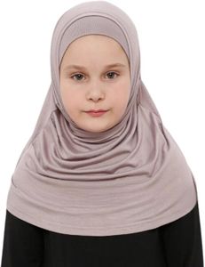 ECHARPE - FOULARD Hijab Musulmane Pour Enfant, Turban Bebe Fille, Bonnet Foulard Femme Pour Priere, Vetement Musulman En Viscose Pour Abaya Le[h714]
