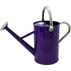 PULVÉRISATEUR JARDIN Arrosoir Vintage Violet de 4,5 litres en Acier gal