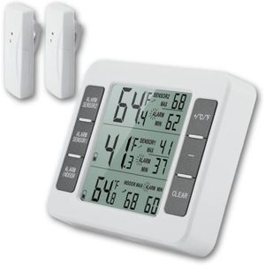 THERMOMÈTRE DE CUISINE Thermometre Refrigerateur Numerique, Thermometre R