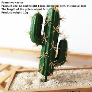 FLEUR ARTIFICIELLE Décoration florale,Cactus artificiel succulent, plante verte, commerce extérieur, fausse plante créative bricolage fausse - Type M