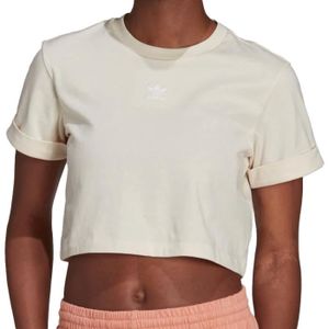 T-SHIRT T-shirt écru Femme Adidas H37880