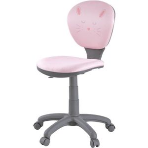 Chaise de bureau pour enfant MILAN rose - Chaise de bureau - Bureau et  entrée - Meuble