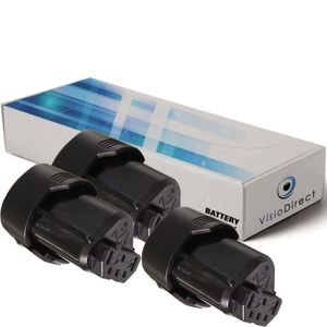 Lot de 3 batteries pour AEG BWS12 scie sauteuse 2000mAh 12V