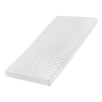 Protège-Matelas Blanc 180x220 Cm Impermeable - Housse Drap-Housse Avec Sangles, Respirant Et Silencieux, Lavable En Machine