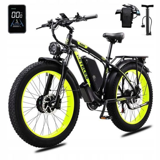 Batterie Li-ion 48V 23Ah Pour Vélo électrique - Type Réservoir - Avec Chargeur 3A