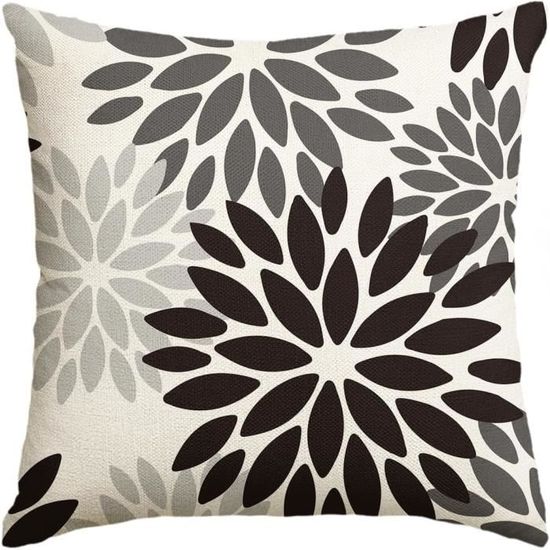 2 Housses De Coussin Automne Citrouille 30x50 Cm - Tissu Doux - Déco Salon Chambre - Beige/orange