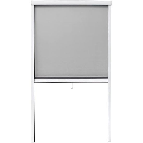 Moustiquaire Enroulable Latérale 250x160 Cm - Blanche, Avec Pochette - HDC01590