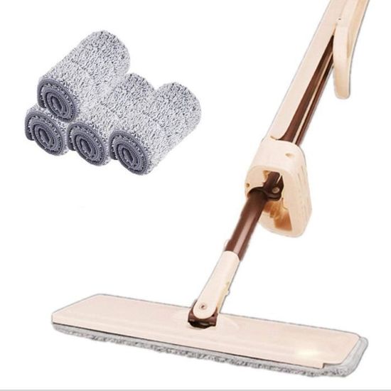 Petite Serpillère De Bureau Pliable Pour Nettoyage Humide Et