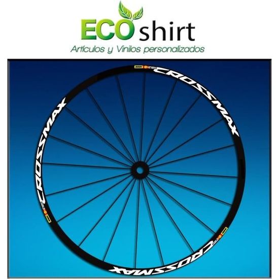 Ecoshirt   Stickers Jante Mavic Crossmax SL Pro 27,5`` Am50 VTT Downhill Blanc 26`` - 1J-C9TF-OB1E