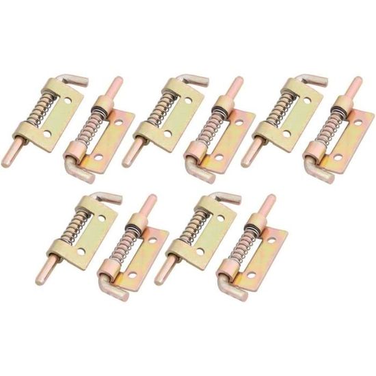 Loquet poussoires Chargement ressort Acier inoxydable 6mm Tête 50mm