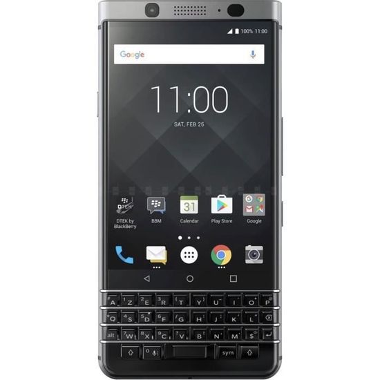 Smartphone BlackBerry Keyone AZERTY - Blanc - 5" - Clavier complet - 12 MPx - 4G