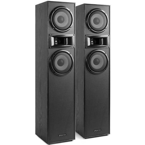 Enceintes HIFI FENTON SHF700B Noir Filaire Idéal pour musique — free download