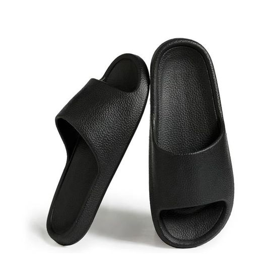 Claquettes De Douche Ultra Douces Hoomall - Antidérapantes - Unisexe - Pour Piscine, Plage, Maison