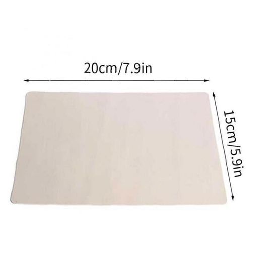 Peau Pratique Tatouage LEAYOKA - 3mm épaisse, 12x8 Pouces - Lot De 5 Pièces Silicone