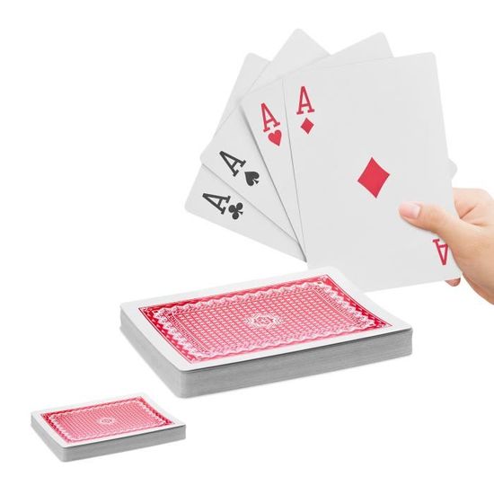 Jeu de 56 cartes à jouer POKER BRIDGE  jeux de société 52 cartes + 3  joker - Cdiscount Jeux - Jouets