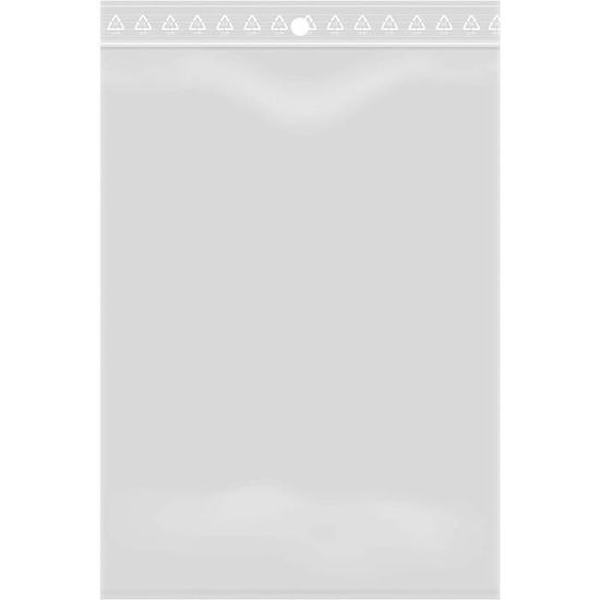 Sacs De Congélation Réutilisables Avec Poignée Et Panneau Inscriptible - Polyéthylène Alimentaire - Lot