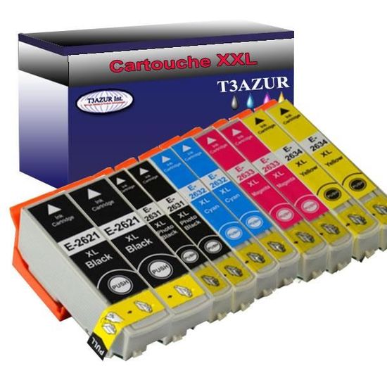 T3Azur - T3AZUR 16 cartouches d'encre compatibles 29XL pour Epson