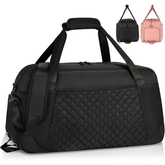 Sac De Sport Imperméable 27L ZIOSINM - Avec Compartiment Chaussures Et Humide - Idéal Gym, Piscine, Voyage