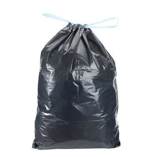 10 Sac Poubelle 100 Litres Qualite Pro Noir Fermeture A Lien Coulissant Poignee Coulissante Ultra Resistant Anti Fuites Pour Poubel Cdiscount Au Quotidien