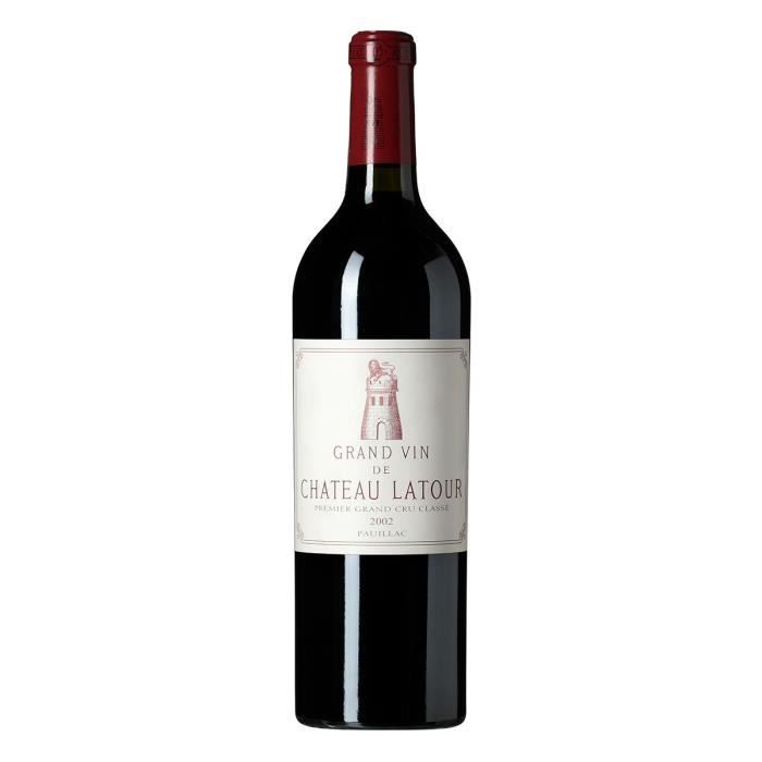Château Latour 2002 Pauillac 2002 Grand Cru - Vin rouge de Bordeaux