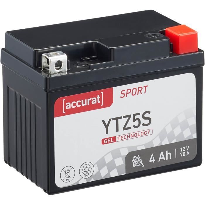 Batterie moto YTZ5S YTZ5-S 4Ah - Cdiscount Auto