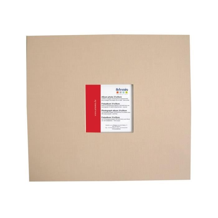 Artemio Album Scrapbooking 30X30 CM Beige