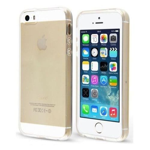 COQUE SILICONE TRANSPARENTE IPHONE 5/5S