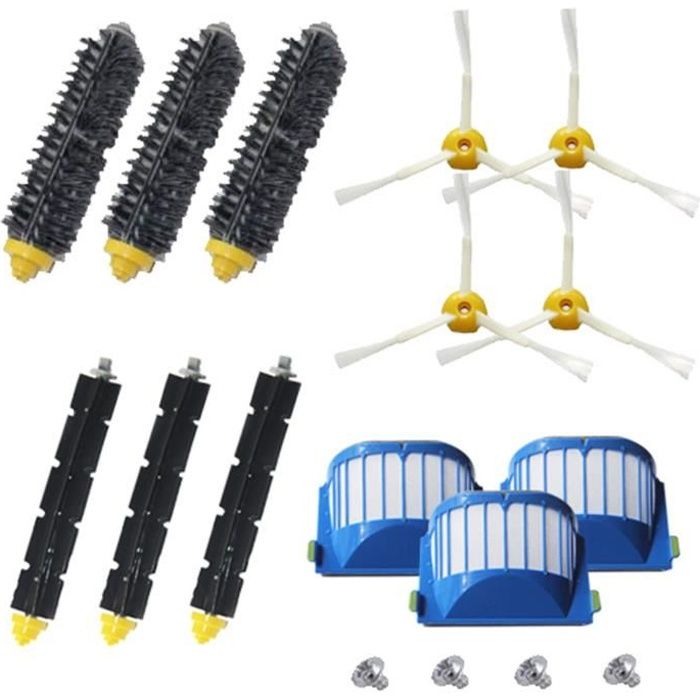 Kit de remplacement d'accessoires pour iRobot Roomba série 600 614 620 630 650 660 671 680 690 pièces d'aspirateur
