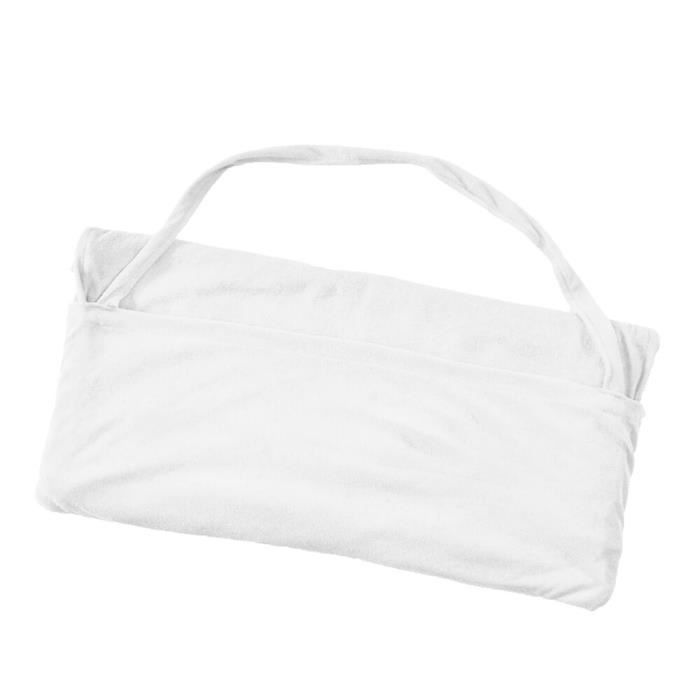 Transat Mate serviette de plage pour adultes transat lit vacances salon de jardin poches sac de tran - Modèle: WHITE - KSYYMJA08373