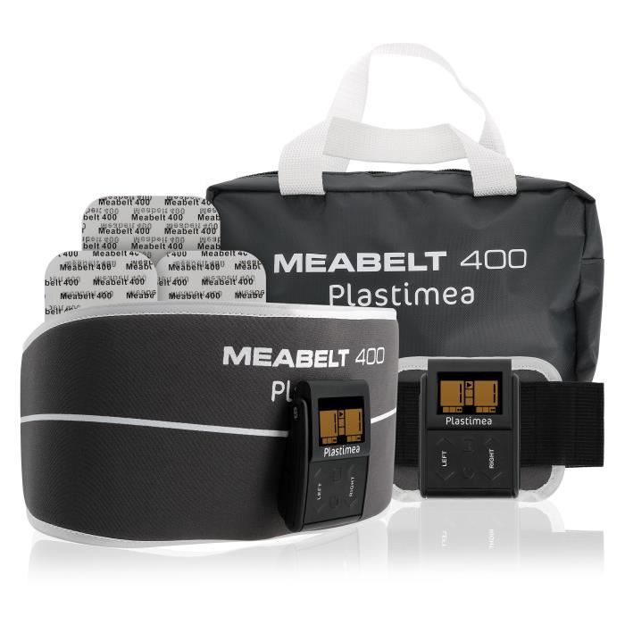 PLASTIMEA Meabelt 400 - Ceinture abdominale d'électrostimulation pour tonifier, gainer & muscler - Mixte